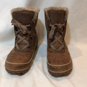 Sorel leather waterproof boots